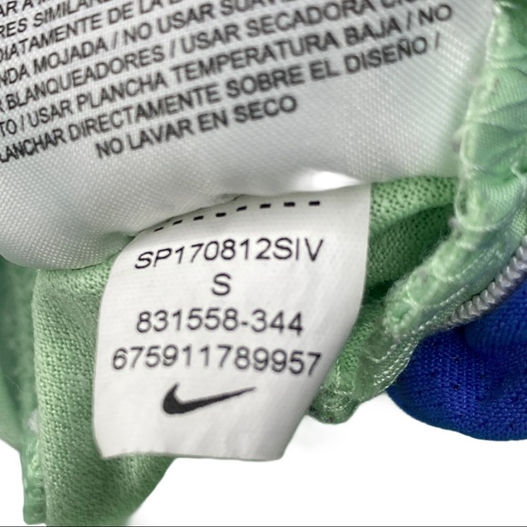 Nike Running Shorts Mint Green and Blue Size Small💚 SALE - Picture 6 of 10